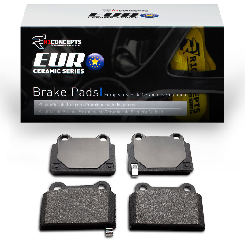 Mitsubishi Lancer Brake Pads - Rear - R1 Concepts - Euro Ceramic - `08-`15